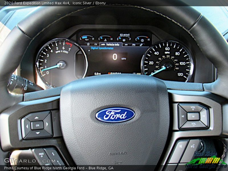 Iconic Silver / Ebony 2020 Ford Expedition Limited Max 4x4
