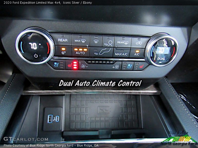 Iconic Silver / Ebony 2020 Ford Expedition Limited Max 4x4