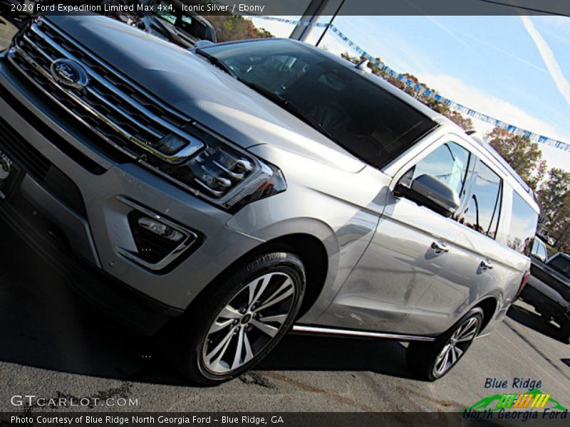 Iconic Silver / Ebony 2020 Ford Expedition Limited Max 4x4