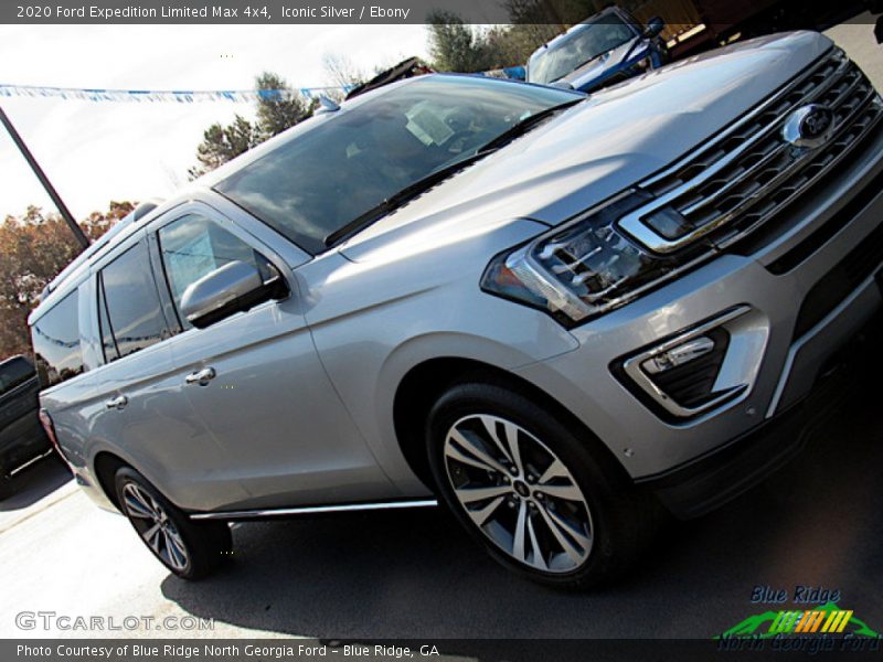 Iconic Silver / Ebony 2020 Ford Expedition Limited Max 4x4
