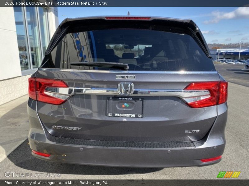 Modern Steel Metallic / Gray 2020 Honda Odyssey Elite