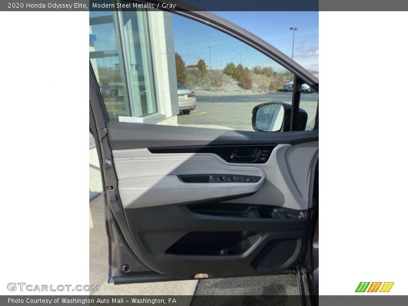Modern Steel Metallic / Gray 2020 Honda Odyssey Elite