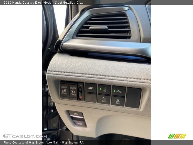 Modern Steel Metallic / Gray 2020 Honda Odyssey Elite