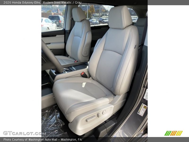 Front Seat of 2020 Odyssey Elite