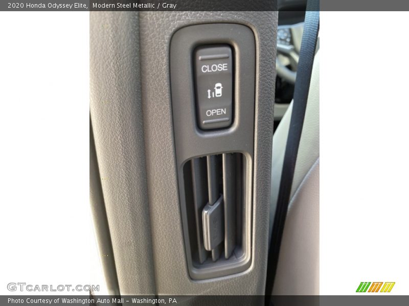 Modern Steel Metallic / Gray 2020 Honda Odyssey Elite
