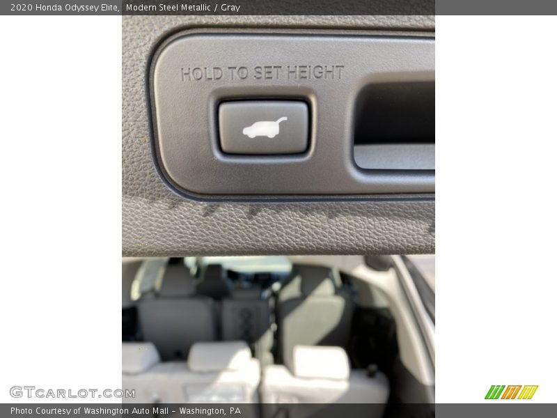 Modern Steel Metallic / Gray 2020 Honda Odyssey Elite
