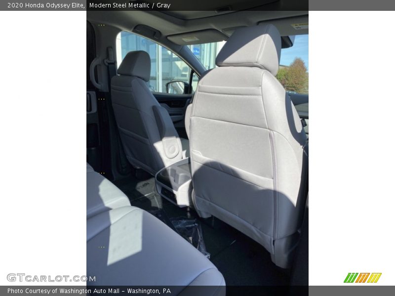 Modern Steel Metallic / Gray 2020 Honda Odyssey Elite