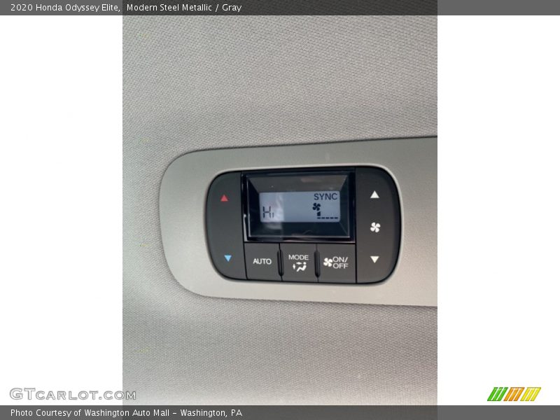 Modern Steel Metallic / Gray 2020 Honda Odyssey Elite