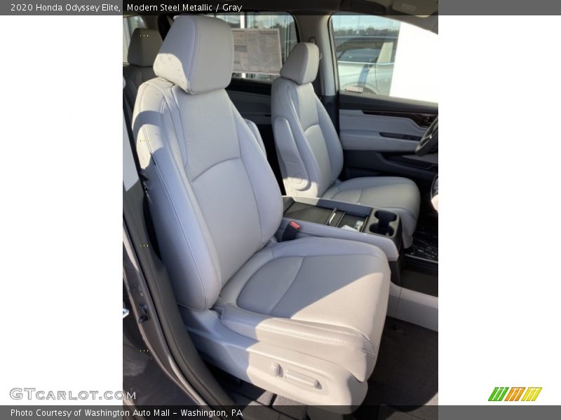 Modern Steel Metallic / Gray 2020 Honda Odyssey Elite