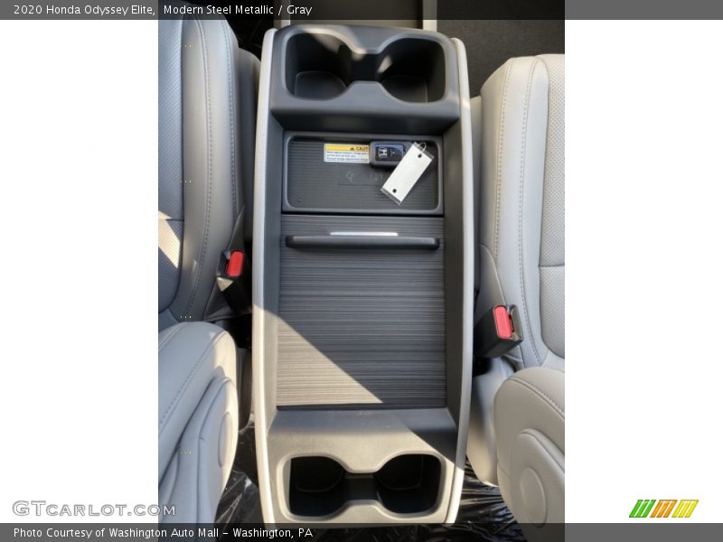 Modern Steel Metallic / Gray 2020 Honda Odyssey Elite