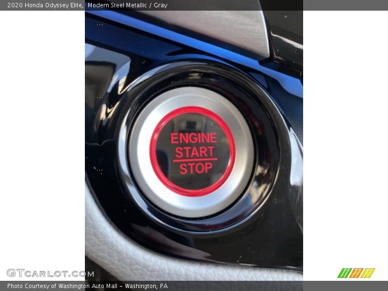 Modern Steel Metallic / Gray 2020 Honda Odyssey Elite