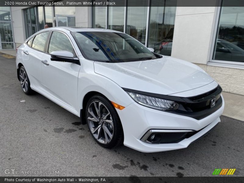 Front 3/4 View of 2020 Civic Touring Sedan