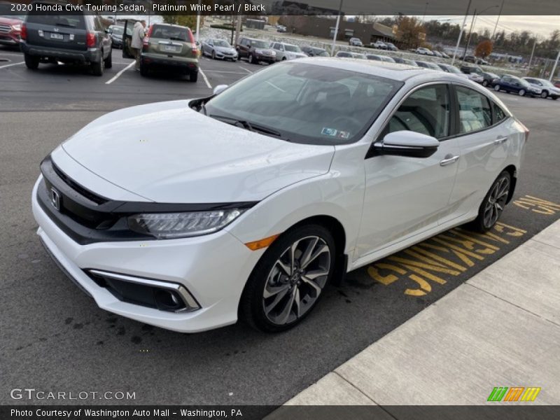  2020 Civic Touring Sedan Platinum White Pearl
