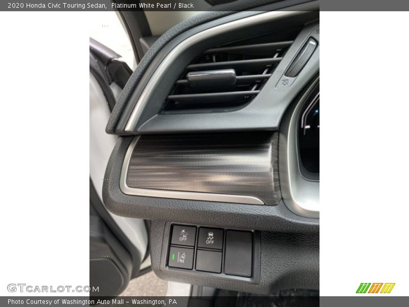 Controls of 2020 Civic Touring Sedan