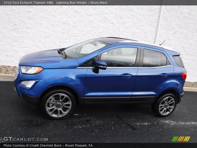  2019 EcoSport Titanium 4WD Lightning Blue Metallic