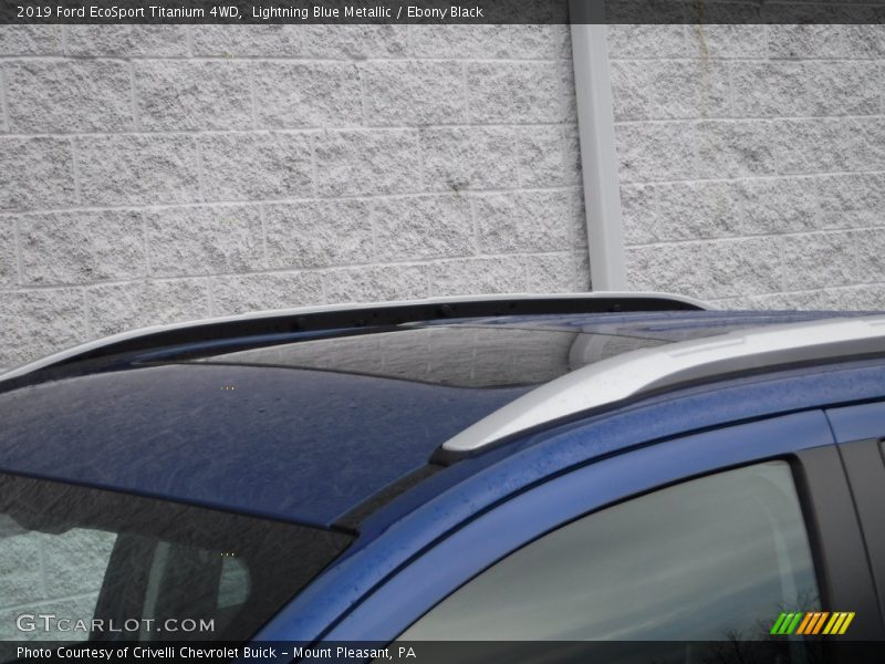 Lightning Blue Metallic / Ebony Black 2019 Ford EcoSport Titanium 4WD