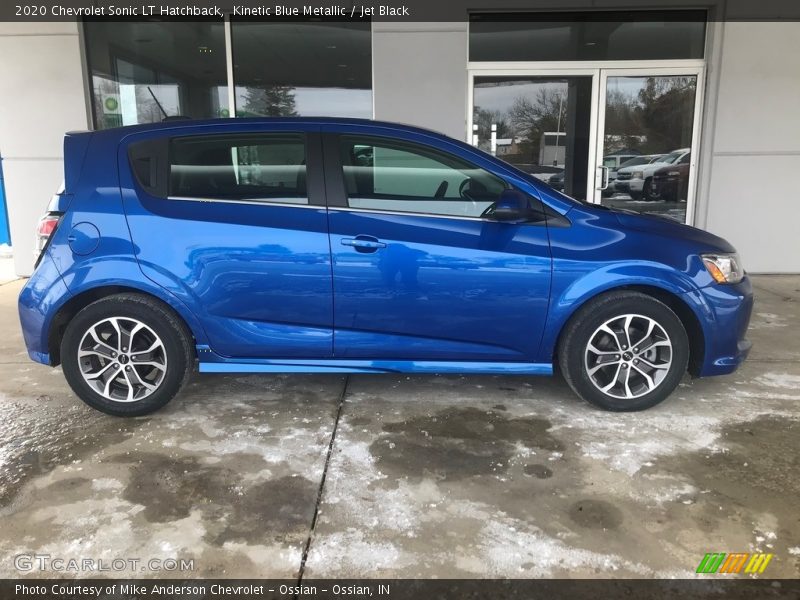  2020 Sonic LT Hatchback Kinetic Blue Metallic