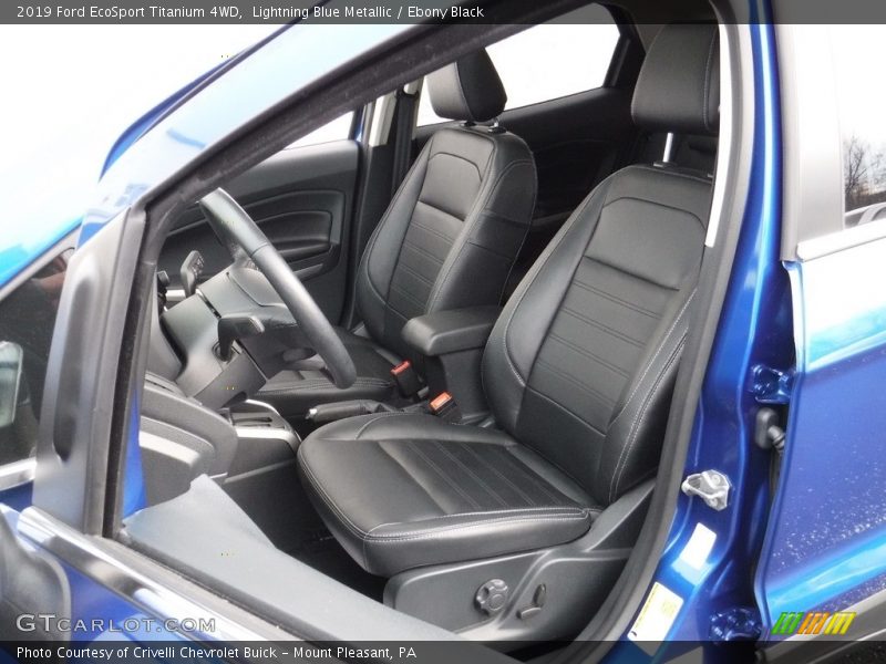 Front Seat of 2019 EcoSport Titanium 4WD