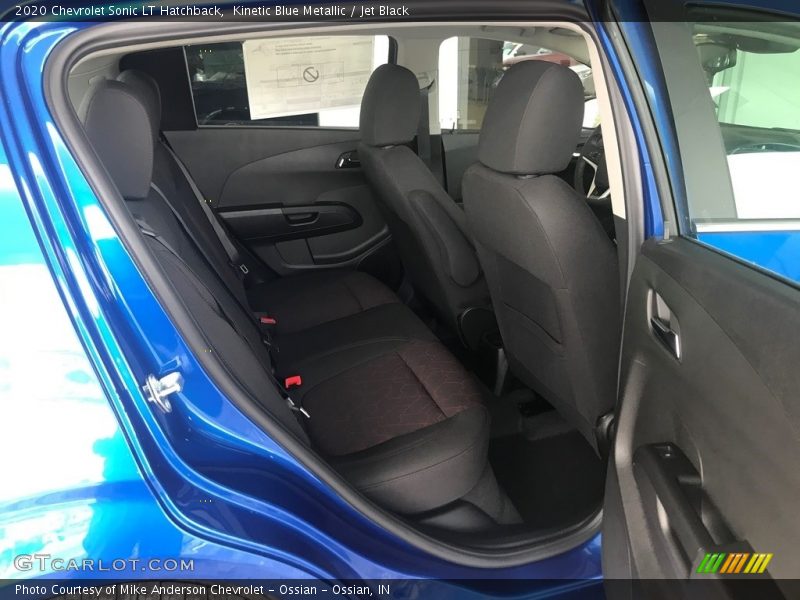 Rear Seat of 2020 Sonic LT Hatchback
