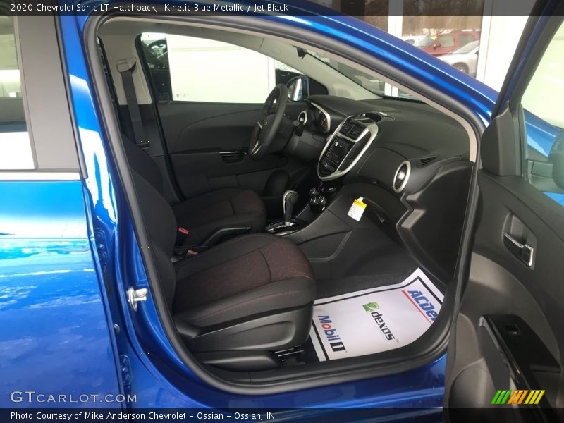  2020 Sonic LT Hatchback Jet Black Interior