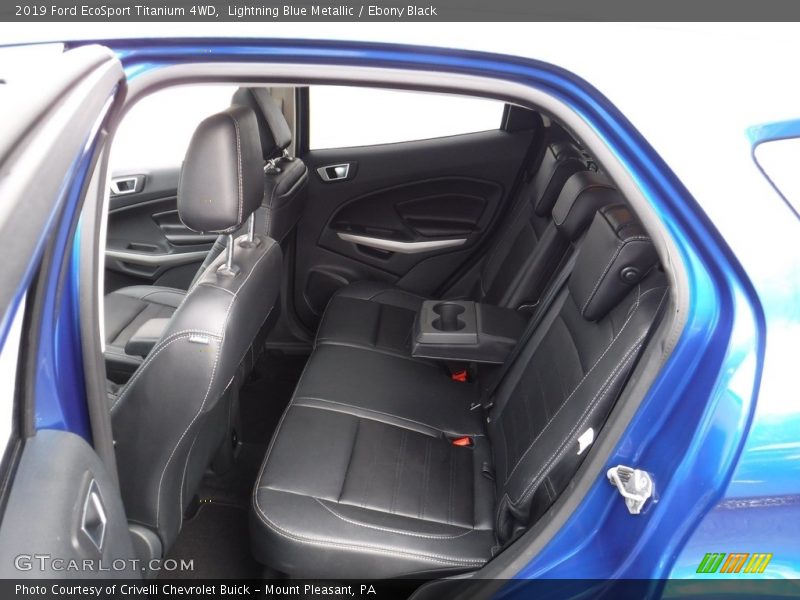 Rear Seat of 2019 EcoSport Titanium 4WD