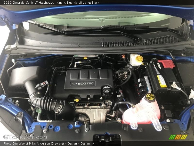 2020 Sonic LT Hatchback Engine - 1.4 Liter DOHC 16-Valve VVT 4 Cylinder