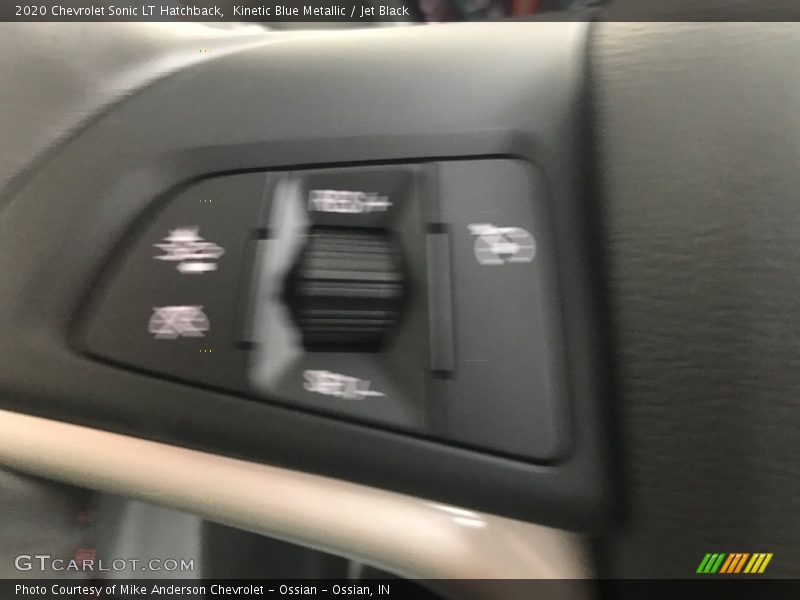 Kinetic Blue Metallic / Jet Black 2020 Chevrolet Sonic LT Hatchback