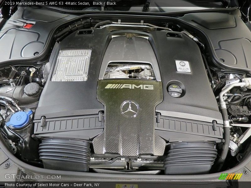  2019 S AMG 63 4Matic Sedan Engine - 4.0 Liter biturbo DOHC 32-Valve VVT V8