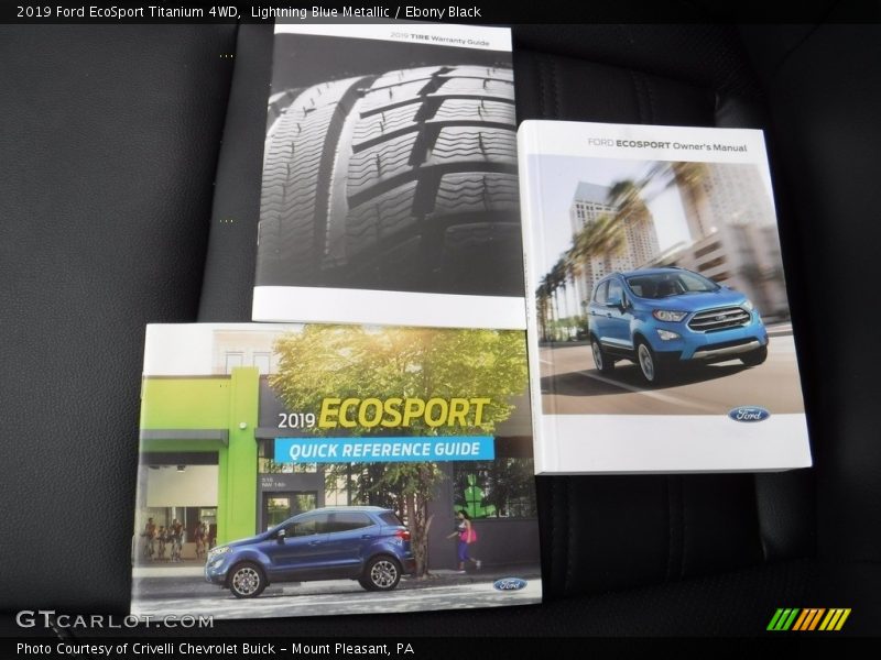 Books/Manuals of 2019 EcoSport Titanium 4WD