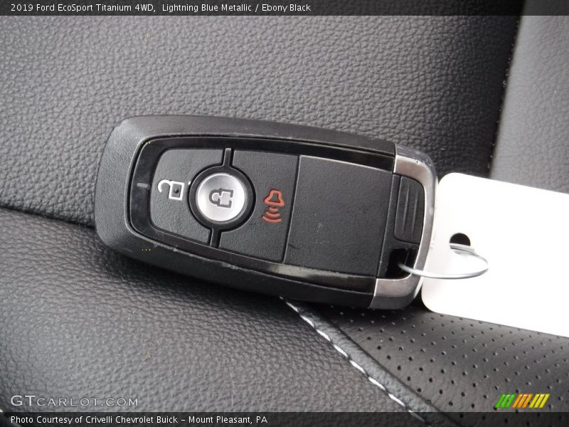 Keys of 2019 EcoSport Titanium 4WD