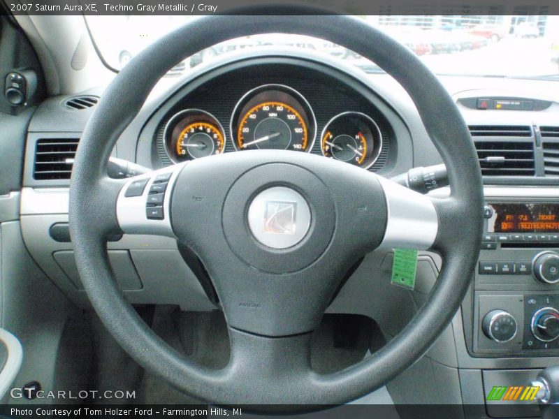 Techno Gray Metallic / Gray 2007 Saturn Aura XE
