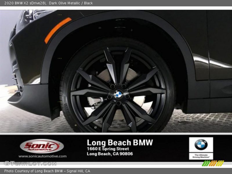 Dark Olive Metallic / Black 2020 BMW X2 sDrive28i