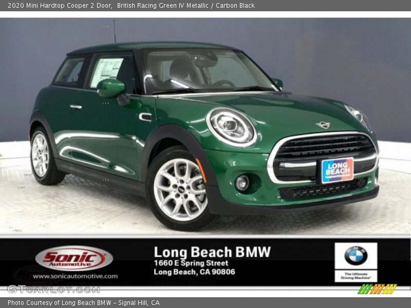 British Racing Green IV Metallic / Carbon Black 2020 Mini Hardtop Cooper 2 Door