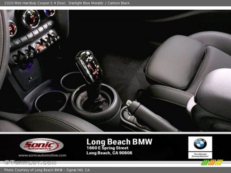 Starlight Blue Metallic / Carbon Black 2020 Mini Hardtop Cooper S 4 Door
