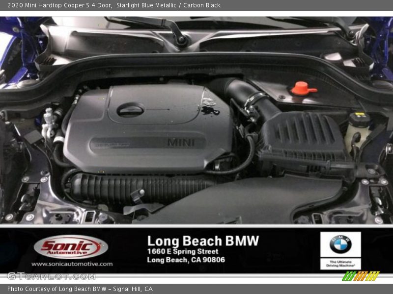Starlight Blue Metallic / Carbon Black 2020 Mini Hardtop Cooper S 4 Door