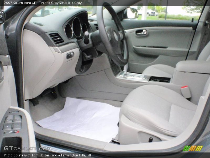 Techno Gray Metallic / Gray 2007 Saturn Aura XE