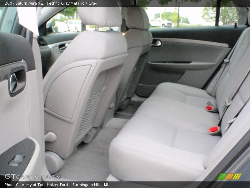 Techno Gray Metallic / Gray 2007 Saturn Aura XE