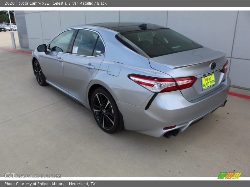 Celestial Silver Metallic / Black 2020 Toyota Camry XSE