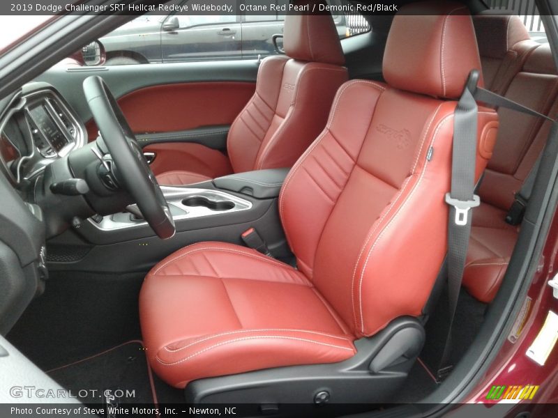  2019 Challenger SRT Hellcat Redeye Widebody Demonic Red/Black Interior