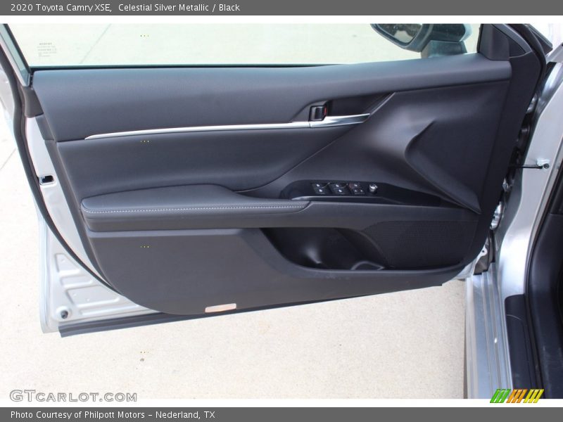 Celestial Silver Metallic / Black 2020 Toyota Camry XSE