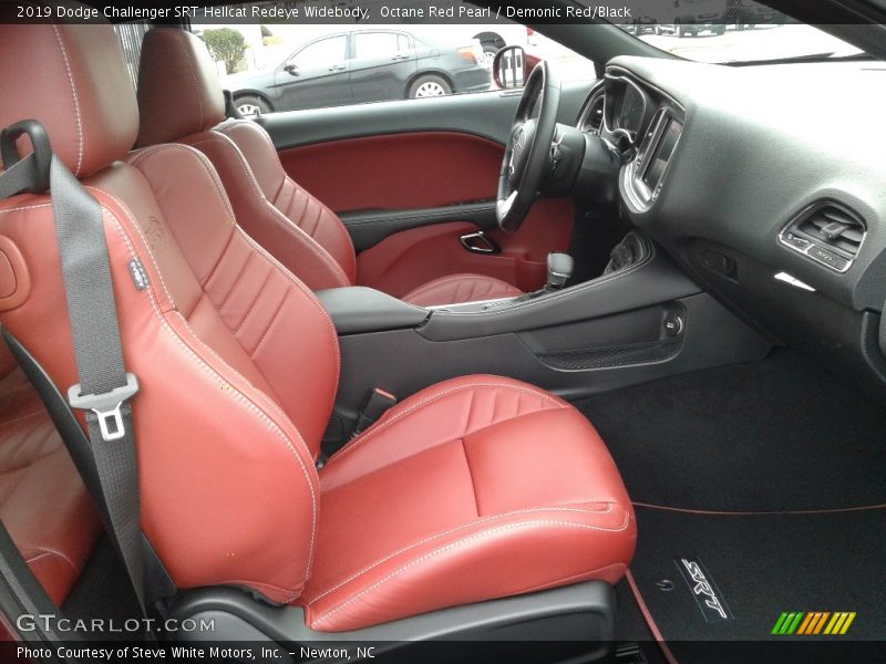 Front Seat of 2019 Challenger SRT Hellcat Redeye Widebody