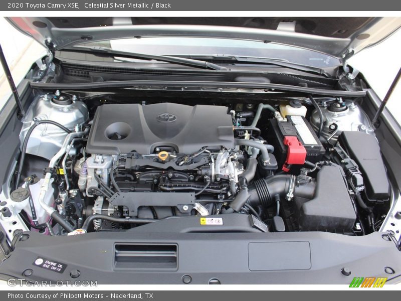 Celestial Silver Metallic / Black 2020 Toyota Camry XSE