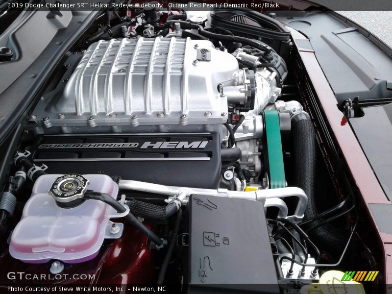  2019 Challenger SRT Hellcat Redeye Widebody Engine - 6.2 Liter Supercharged HEMI OHV 16-Valve VVT V8