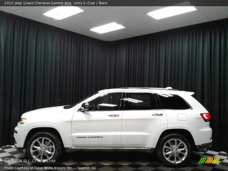 Ivory 3-Coat / Black 2020 Jeep Grand Cherokee Summit 4x4