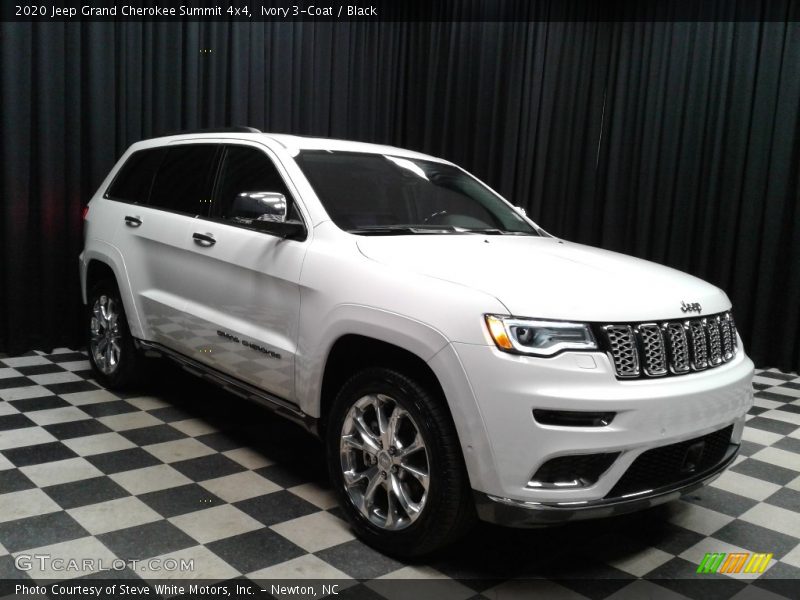 Ivory 3-Coat / Black 2020 Jeep Grand Cherokee Summit 4x4
