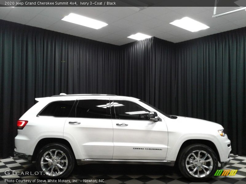 Ivory 3-Coat / Black 2020 Jeep Grand Cherokee Summit 4x4