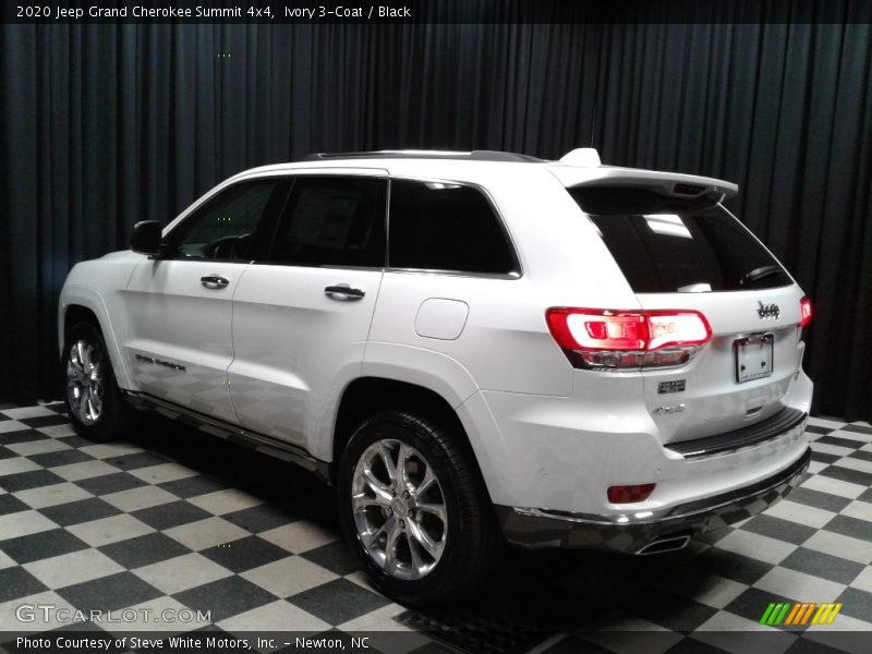 Ivory 3-Coat / Black 2020 Jeep Grand Cherokee Summit 4x4