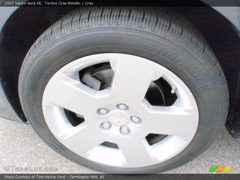 Techno Gray Metallic / Gray 2007 Saturn Aura XE