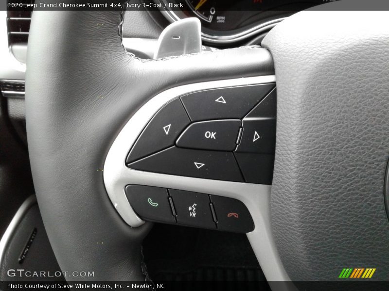 Ivory 3-Coat / Black 2020 Jeep Grand Cherokee Summit 4x4