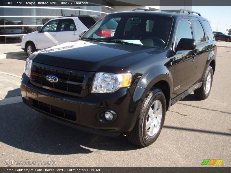Black / Charcoal 2008 Ford Escape Limited 4WD